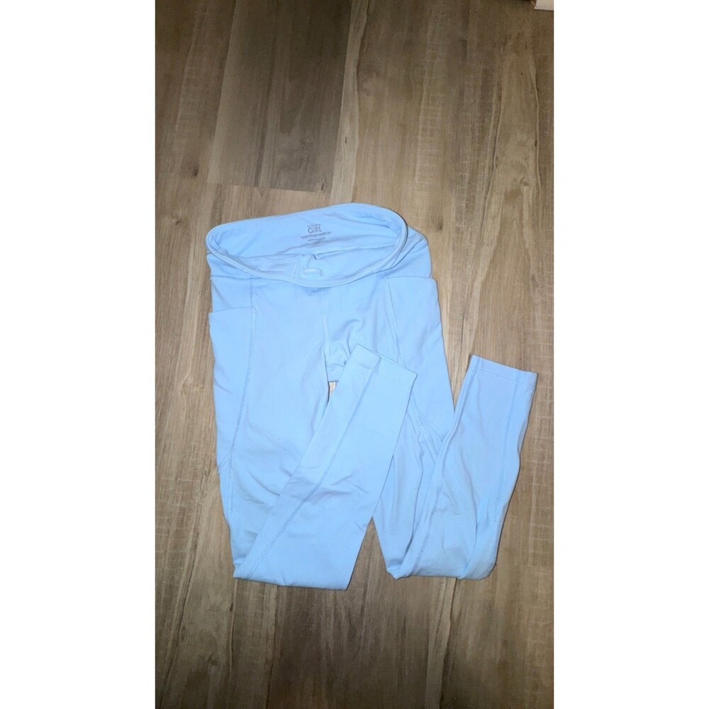 athleta girl leggings 12 blue
